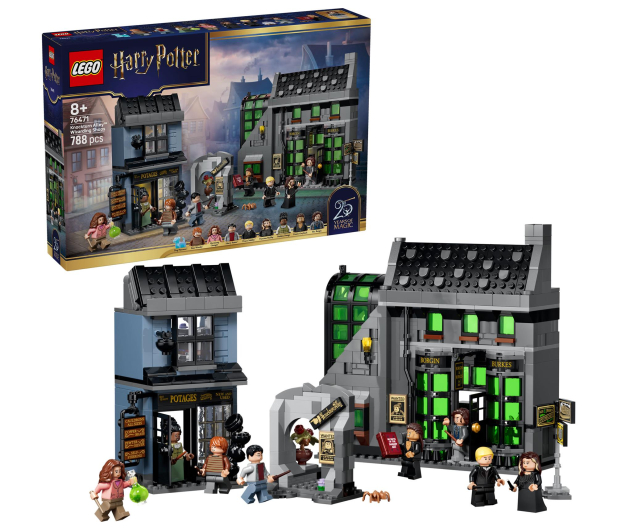 LEGO HARRY POTTER 76471 Magiczne sklepy na ulicy śmiertelnego nok - 1529859 - zdjęcie 2
